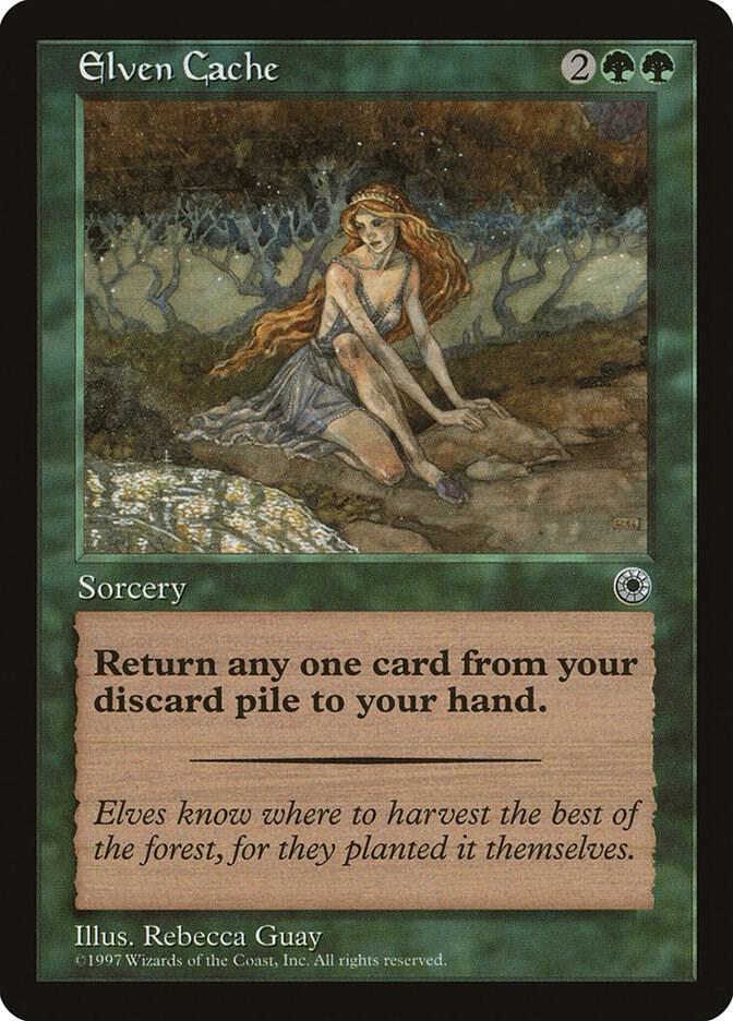 Elven Cache card from Portal