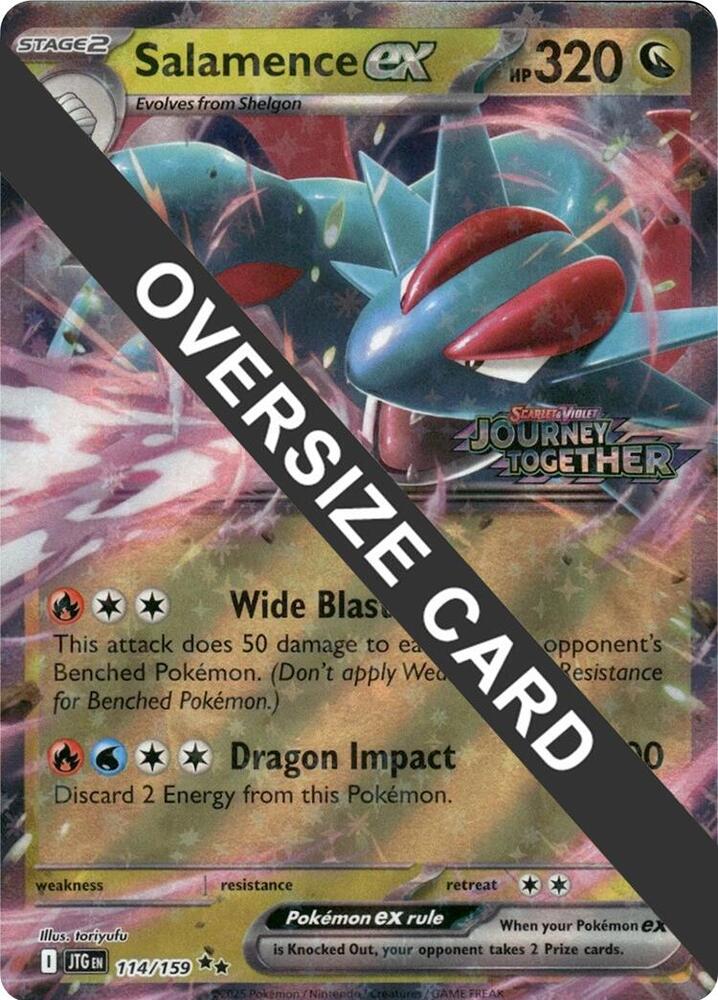 Salamence ex 114/159 card from Jumbo Cards