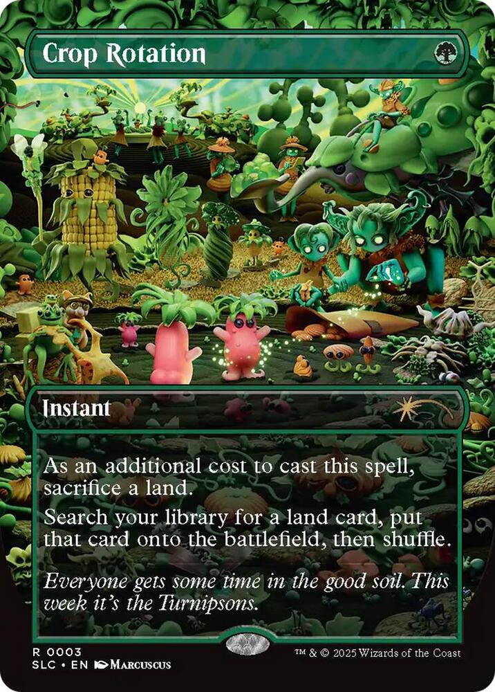 Crop Rotation 3 card from Secret Lair Countdown Kit