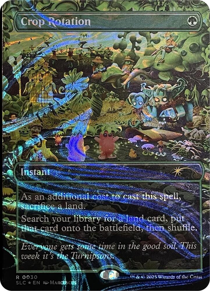 Crop Rotation (Halo Foil) 30 card from Secret Lair Countdown Kit