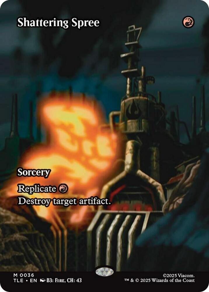Shattering Spree (Borderless) 36 card from Avatar: The Last Airbender: Eternal-Legal