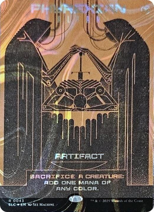 Phyrexian Altar (Halo Foil) 43 card from Secret Lair Countdown Kit