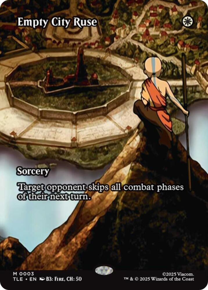Empty City Ruse (Borderless) 3 card from Avatar: The Last Airbender: Eternal-Legal
