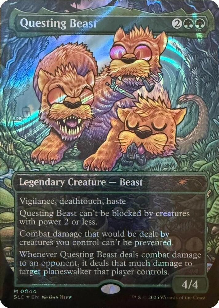 Questing Beast (Halo Foil) 44 card from Secret Lair Countdown Kit