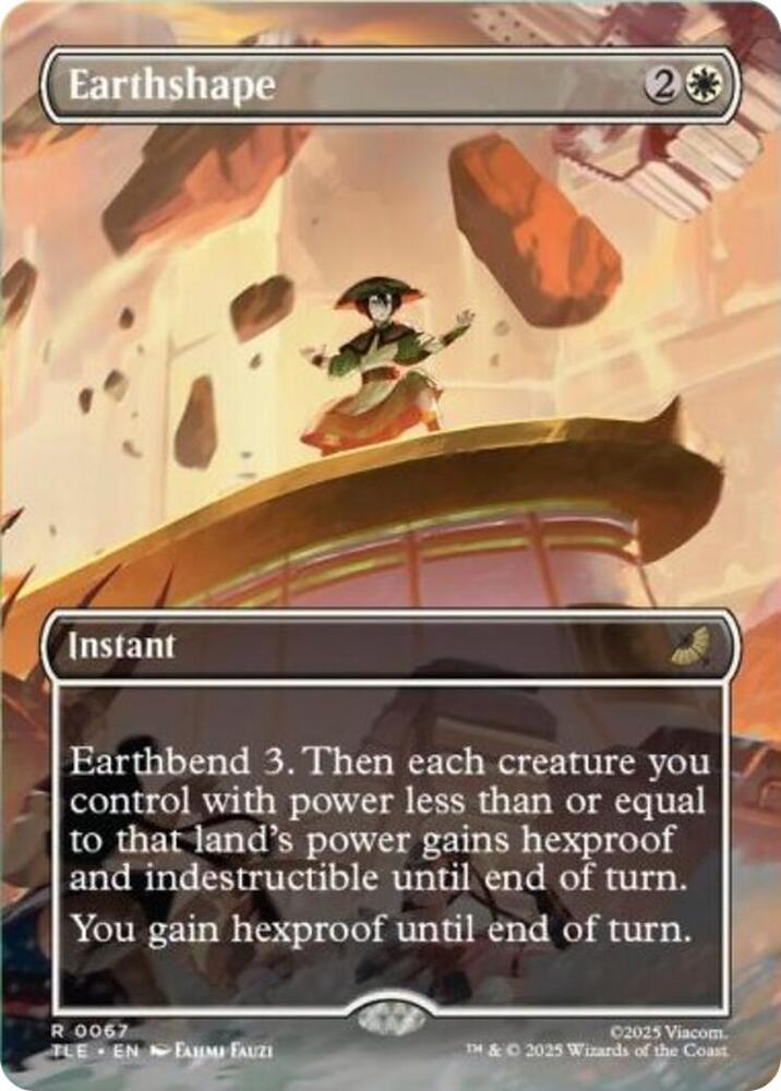Earthshape (Borderless) 67 card from Avatar: The Last Airbender: Eternal-Legal