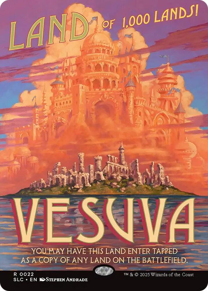 Vesuva 22 card from Secret Lair Countdown Kit