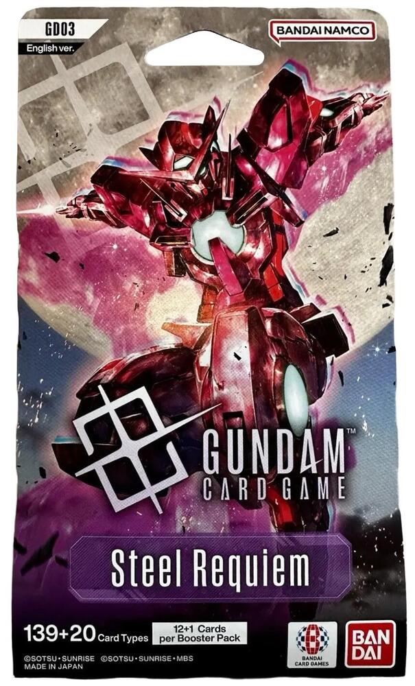 Steel Requiem Sleeved Booster Pack card from Steel Requiem