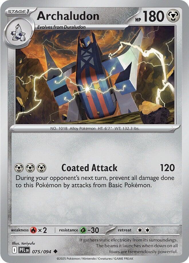 Archaludon 075/094 card from ME02: Phantasmal Flames