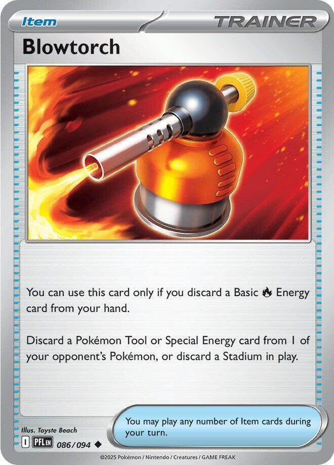 Blowtorch 086/094 card from ME02: Phantasmal Flames