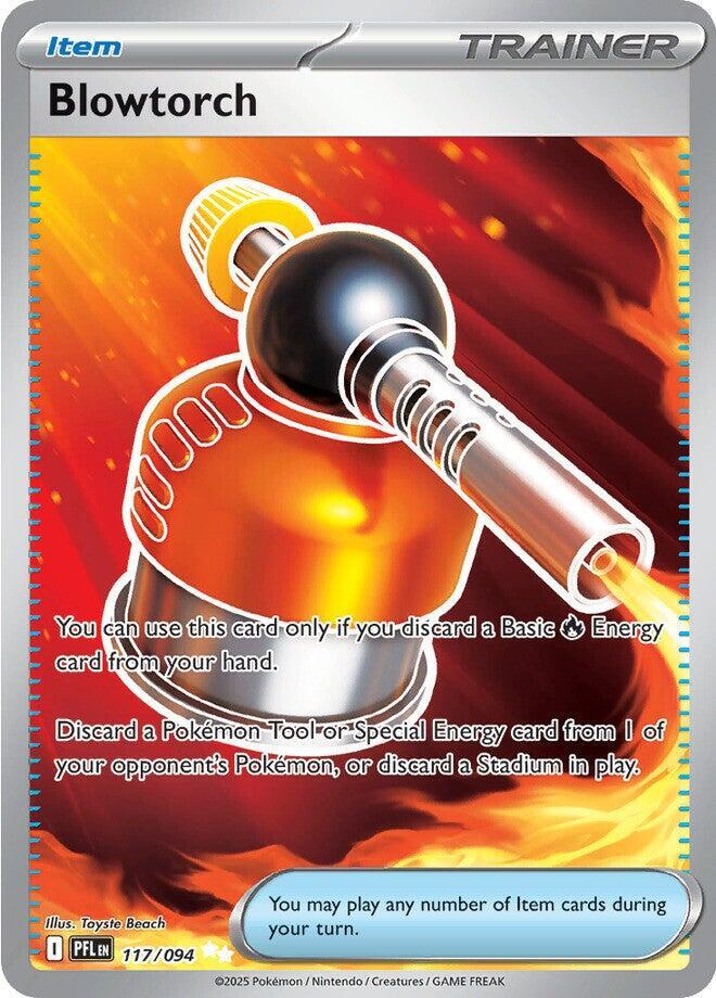 Blowtorch 117/094 card from ME02: Phantasmal Flames