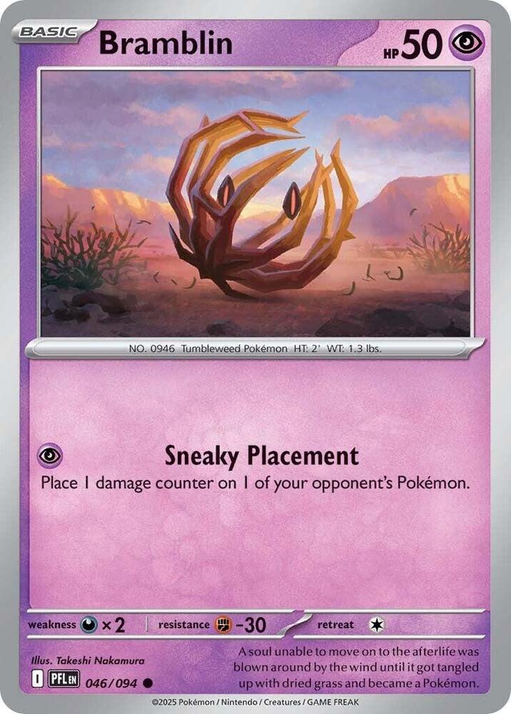 Bramblin 046/094 card from ME02: Phantasmal Flames