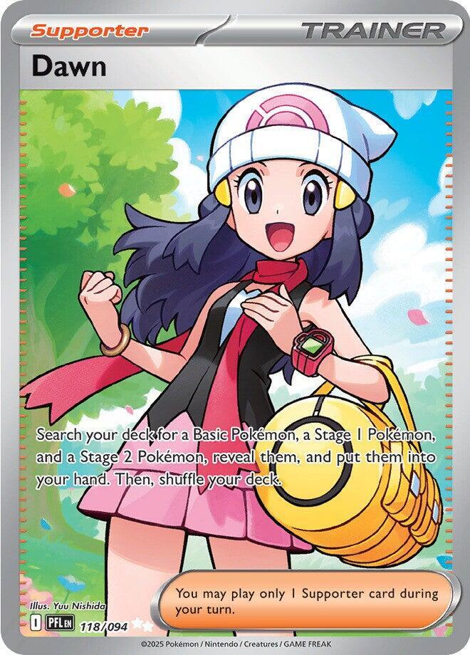 Dawn 118/094 card from ME02: Phantasmal Flames