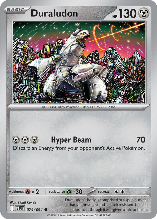 Duraludon 074/094 card from ME02: Phantasmal Flames
