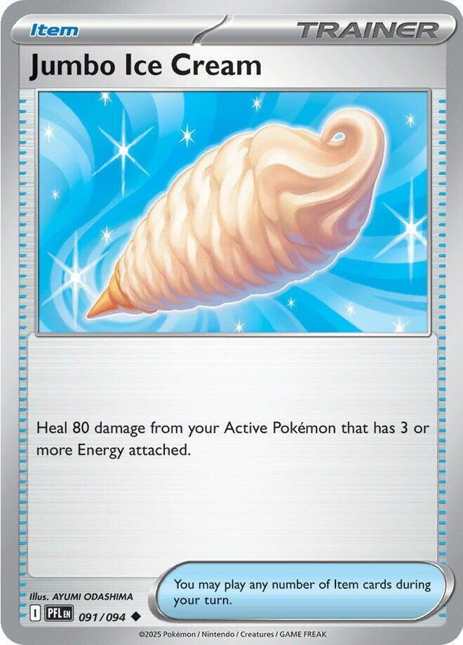 Jumbo Ice Cream 091/094 card from ME02: Phantasmal Flames