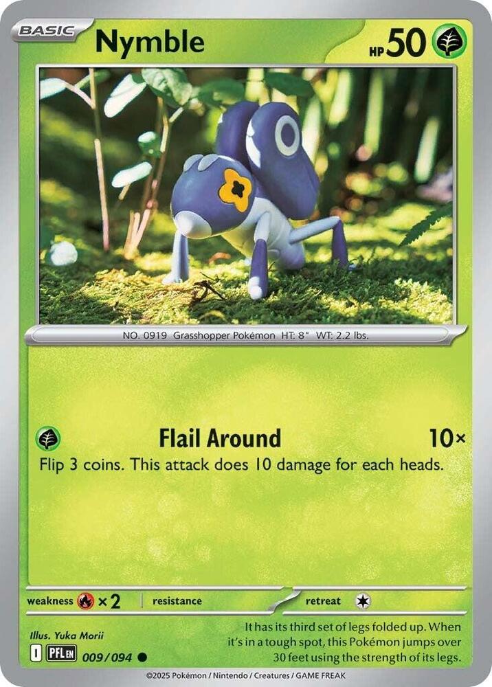 Nymble 009/094 card from ME02: Phantasmal Flames