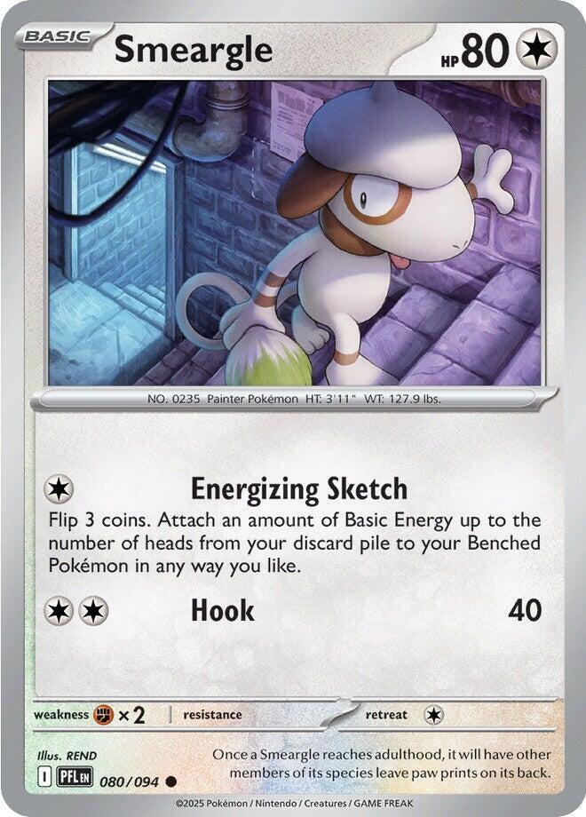 Smeargle 080/094 card from ME02: Phantasmal Flames