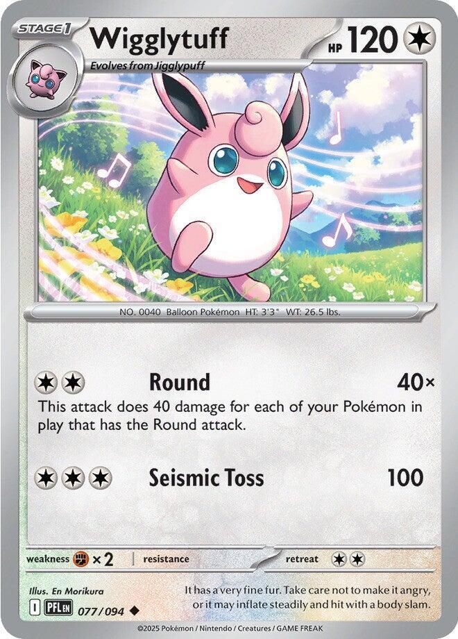 Wigglytuff 077/094 card from ME02: Phantasmal Flames