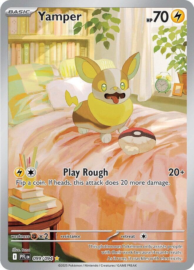 Yamper 099/094 card from ME02: Phantasmal Flames