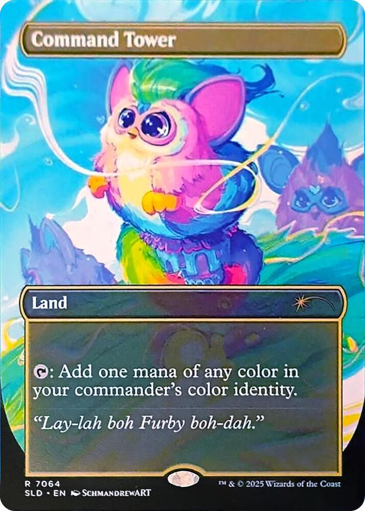 Command Tower 7064 card from Secret Lair Drop Series