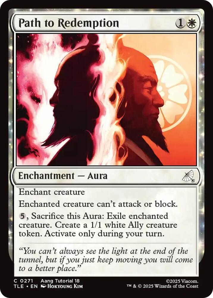 Path to Redemption 271 card from Avatar: The Last Airbender: Eternal-Legal