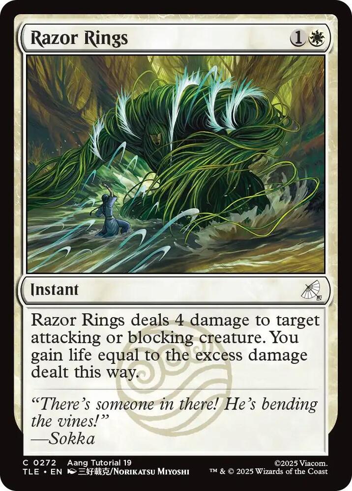 Razor Rings 272 card from Avatar: The Last Airbender: Eternal-Legal