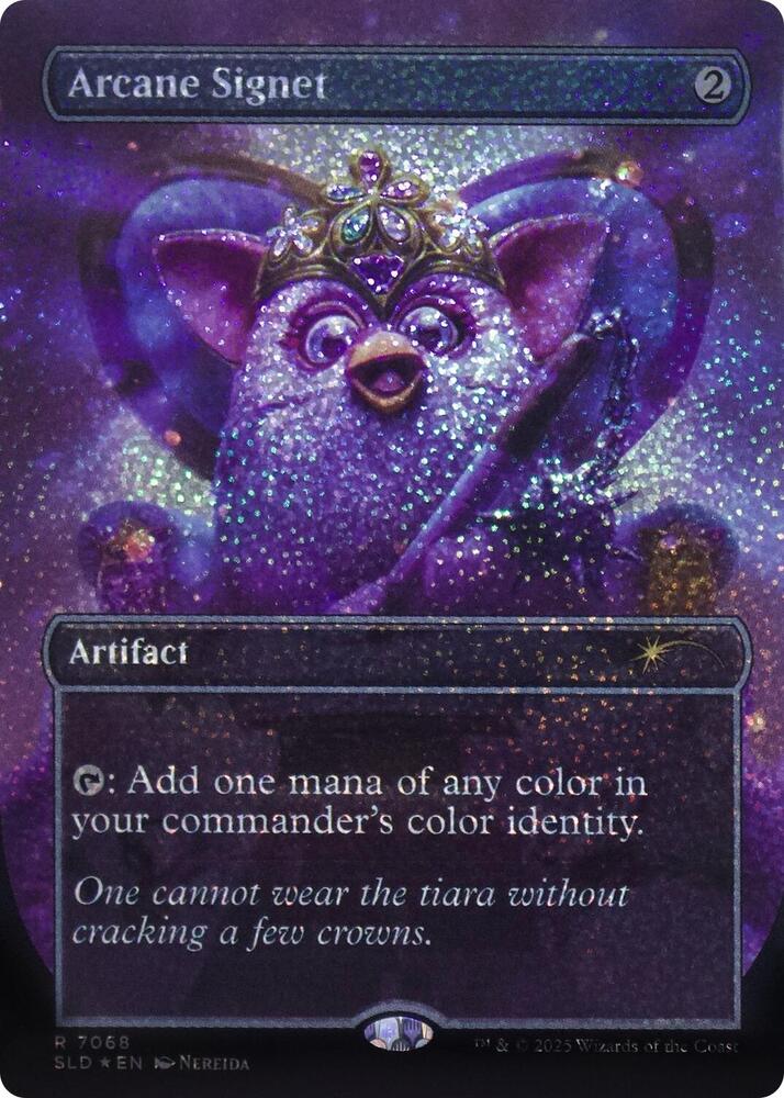Arcane Signet (Confetti Foil) 7068 card from Secret Lair Drop Series