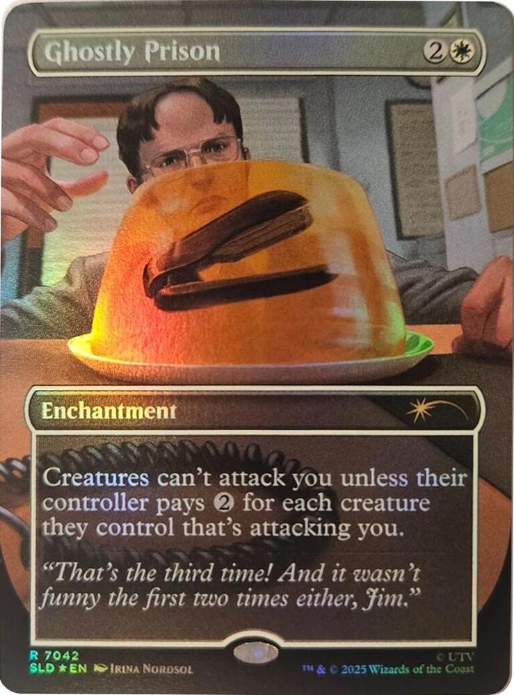 Ghostly Prison 7042 card from Secret Lair Drop Series