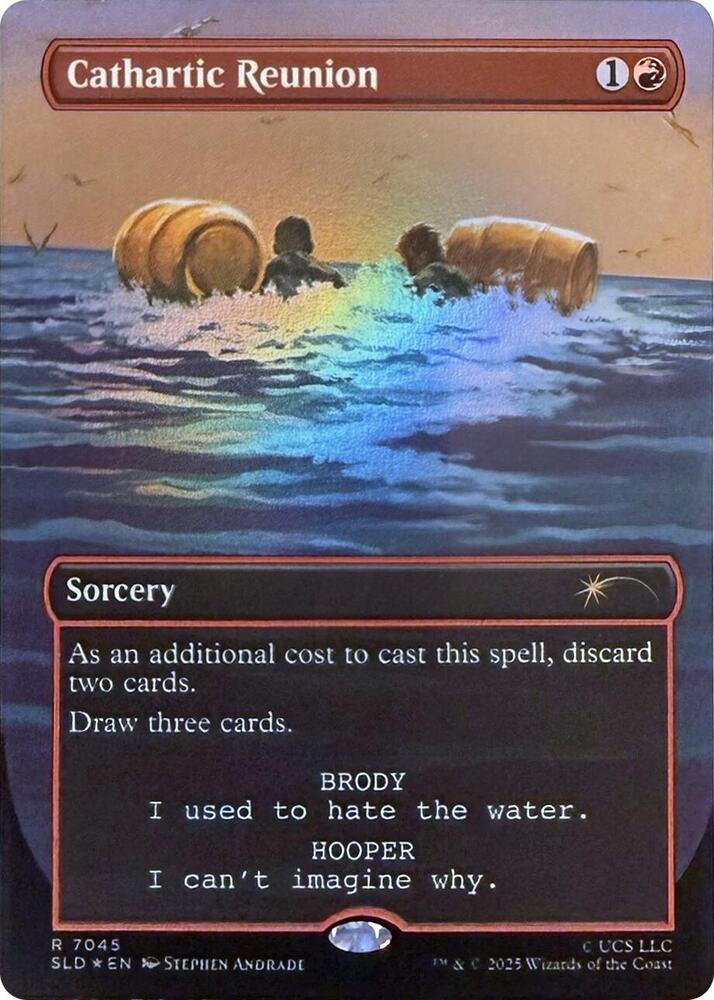 Cathartic Reunion (Rainbow Foil) 7045 card from Secret Lair Drop Series