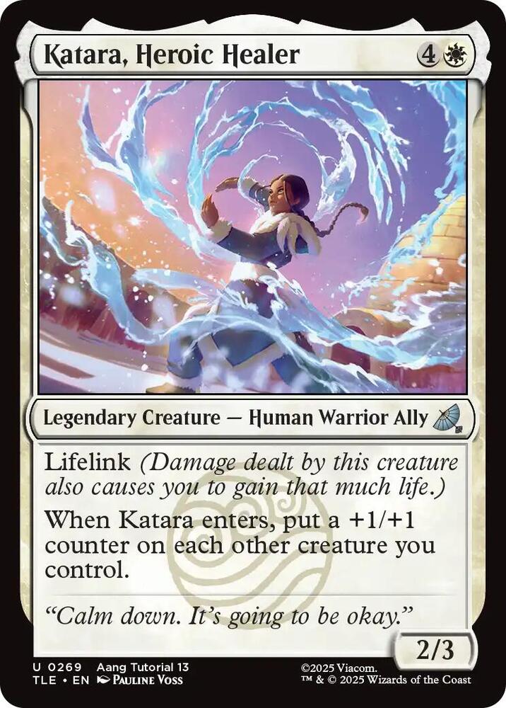 Katara, Heroic Healer 269 card from Avatar: The Last Airbender: Eternal-Legal