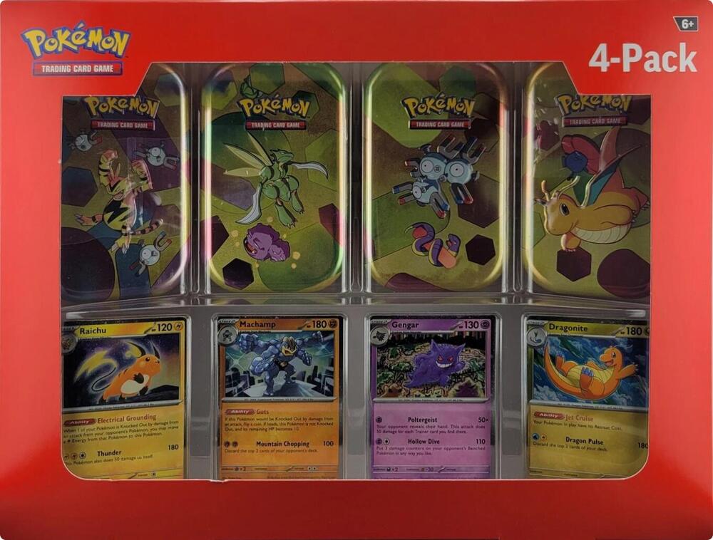 Sam's Club 151 (4 Mini Tins + 4 Promo Cards Bundle) card from SV: Scarlet & Violet 151