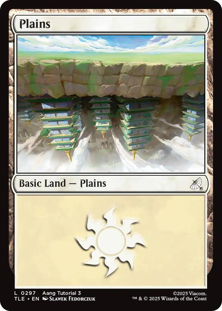 Plains 297 card from Avatar: The Last Airbender: Eternal-Legal
