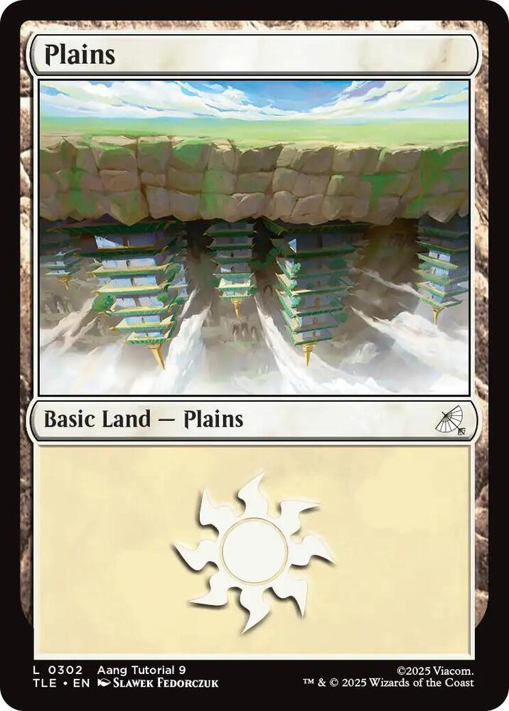 Plains 302 card from Avatar: The Last Airbender: Eternal-Legal