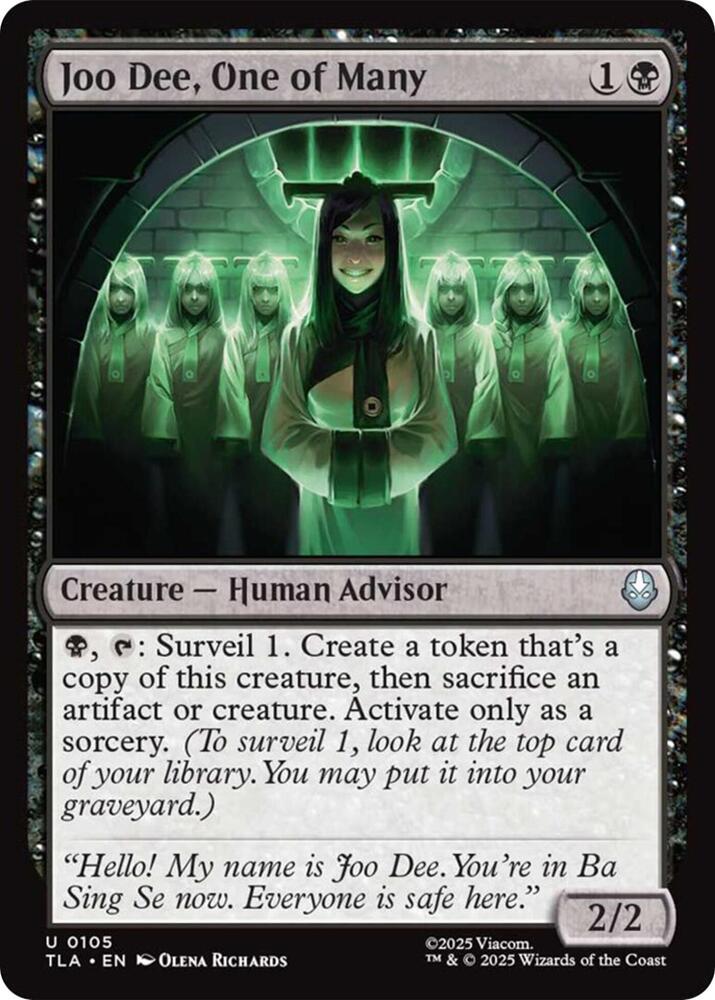 Joo Dee, One of Many 105 card from Avatar: The Last Airbender