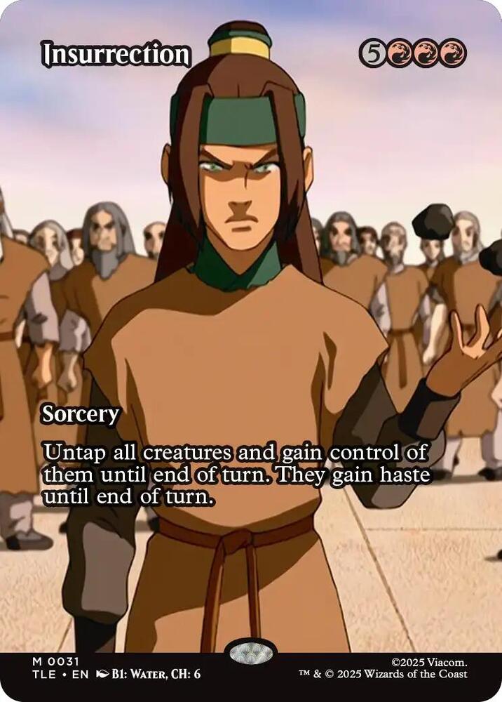 Insurrection (Borderless) 31 card from Avatar: The Last Airbender: Eternal-Legal