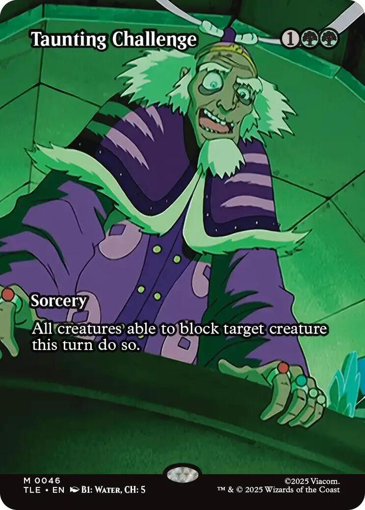 Taunting Challenge (Borderless) 46 card from Avatar: The Last Airbender: Eternal-Legal