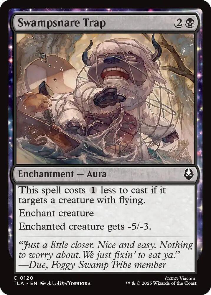Swampsnare Trap 120 card from Avatar: The Last Airbender