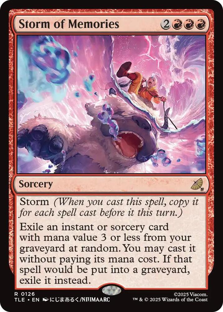 Storm of Memories 126 card from Avatar: The Last Airbender: Eternal-Legal