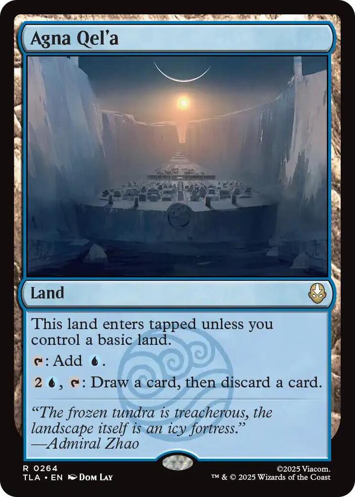Agna Qel'a 264 card from Avatar: The Last Airbender