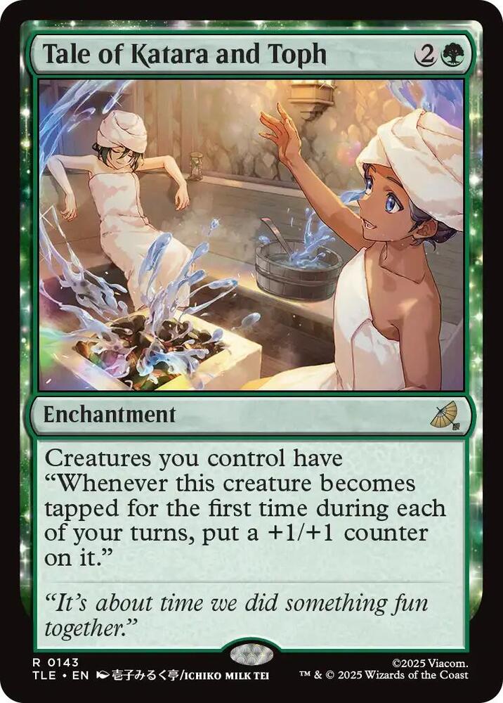 Tale of Katara and Toph 143 card from Avatar: The Last Airbender: Eternal-Legal