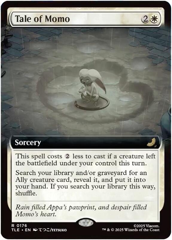 Tale of Momo (Extended Art) 176 card from Avatar: The Last Airbender: Eternal-Legal