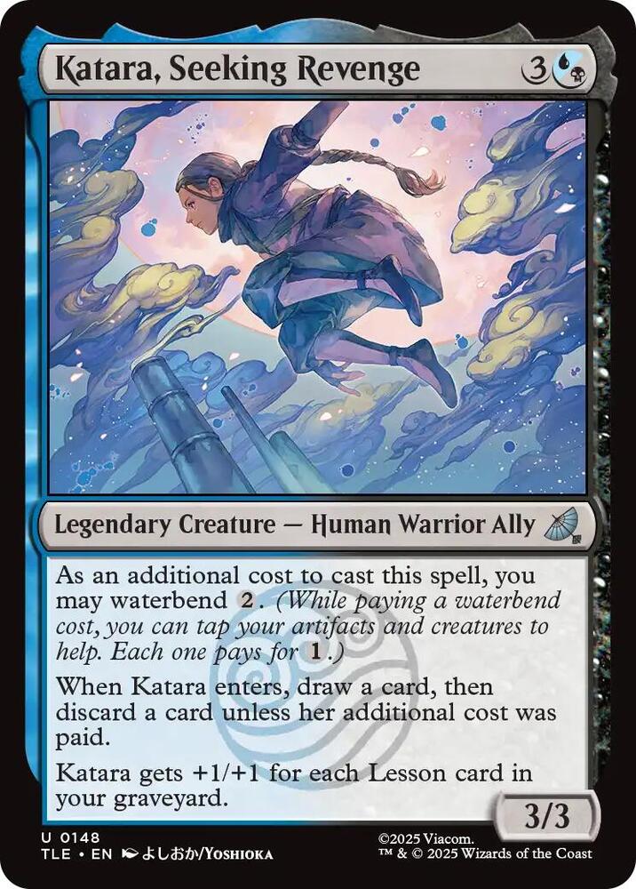 Katara, Seeking Revenge 148 card from Avatar: The Last Airbender: Eternal-Legal
