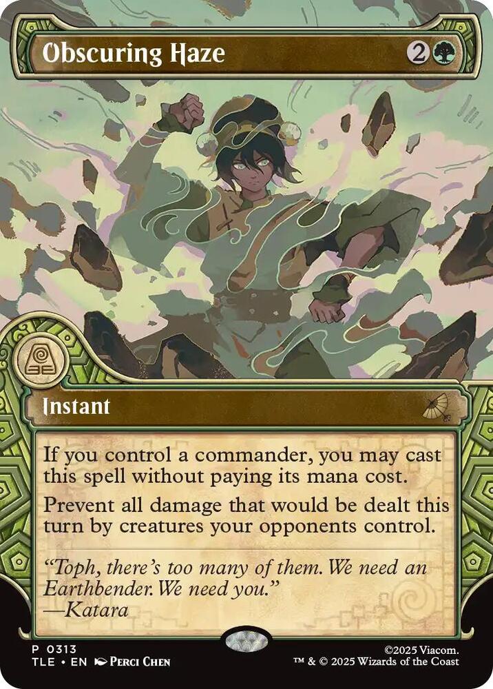 Obscuring Haze (Showcase) 313 card from Avatar: The Last Airbender: Eternal-Legal
