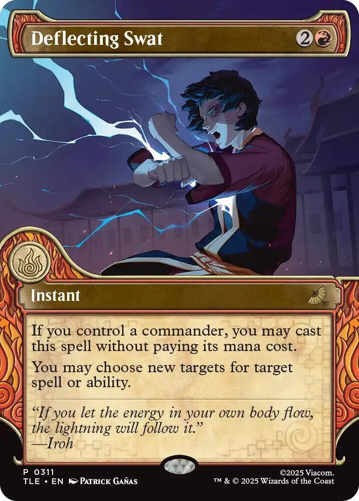 Deflecting Swat (Showcase) 311 card from Avatar: The Last Airbender: Eternal-Legal