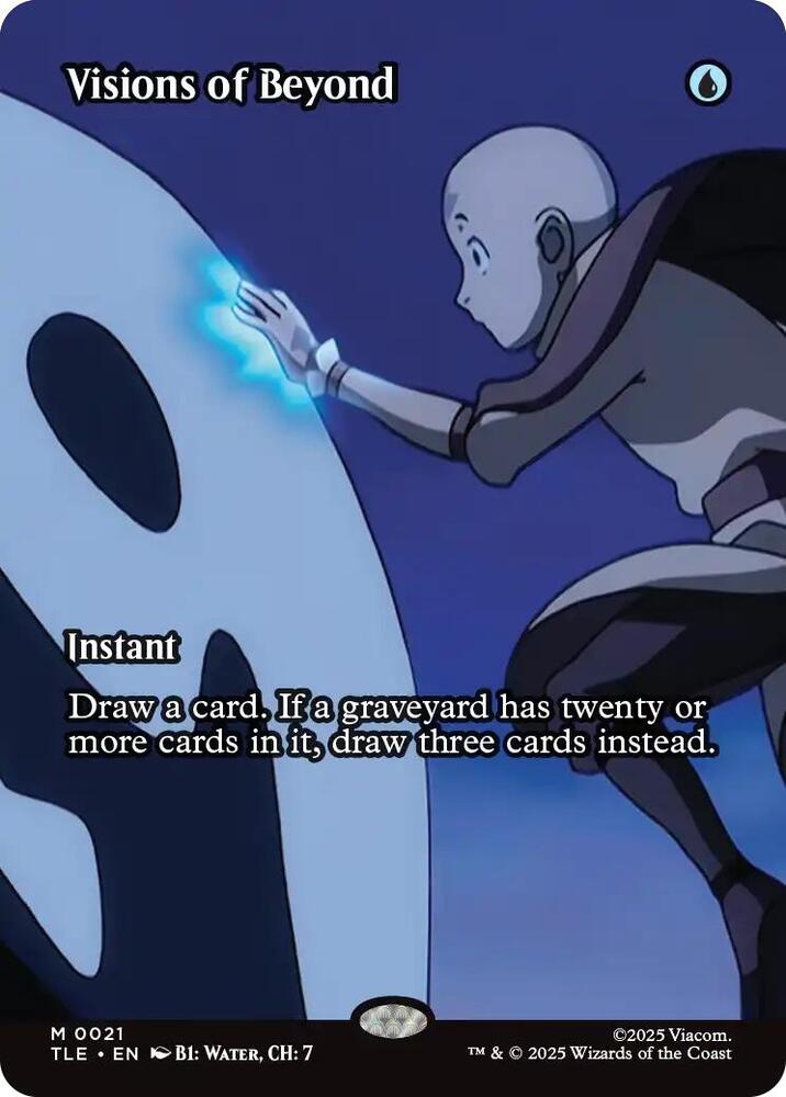 Visions of Beyond (Borderless) 21 card from Avatar: The Last Airbender: Eternal-Legal