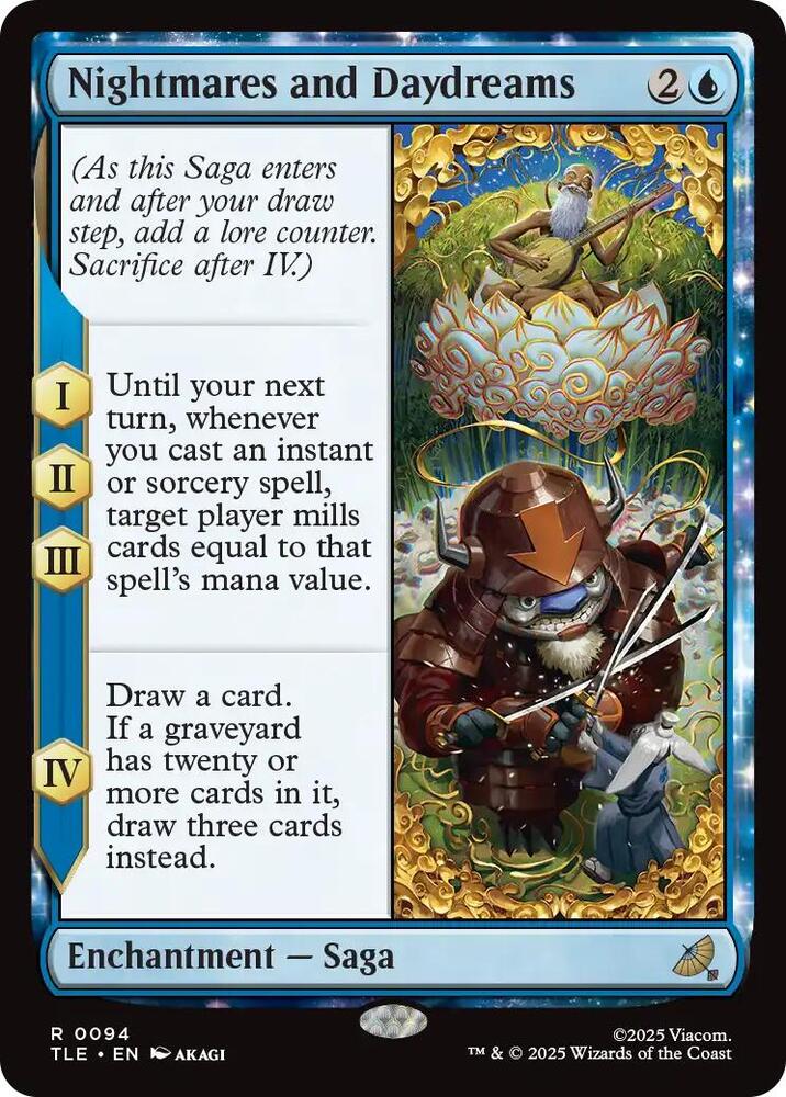 Nightmares and Daydreams 94 card from Avatar: The Last Airbender: Eternal-Legal