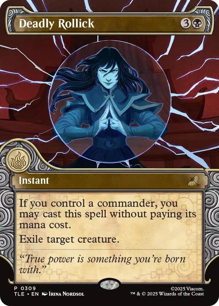 Deadly Rollick (Showcase) 309 card from Avatar: The Last Airbender: Eternal-Legal