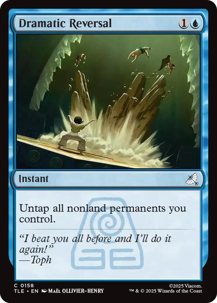 Dramatic Reversal 158 card from Avatar: The Last Airbender: Eternal-Legal