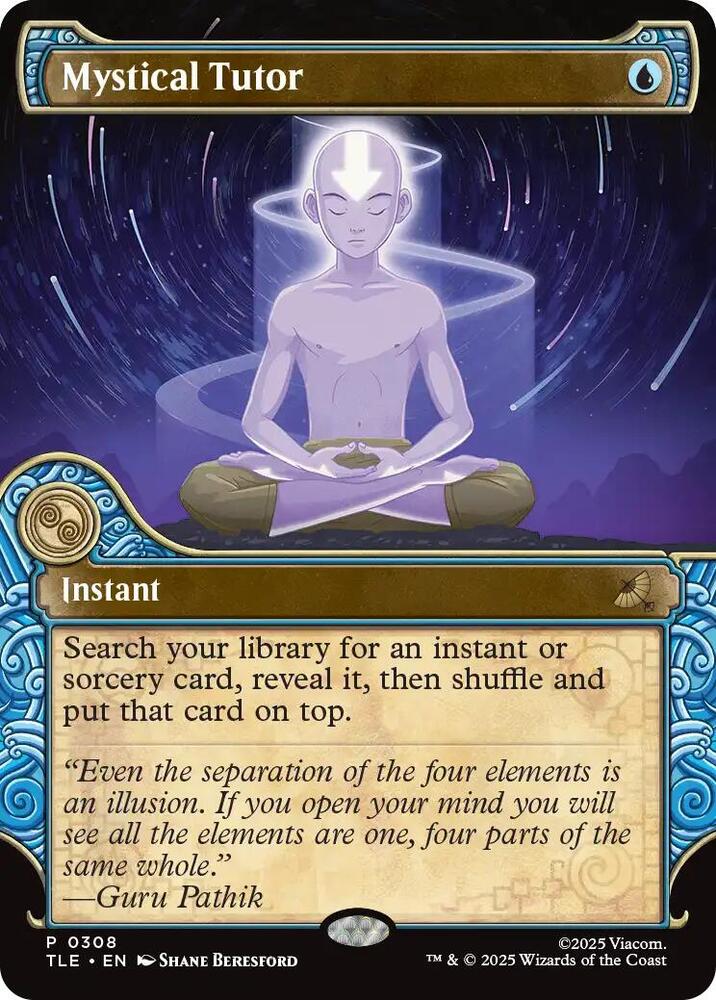 Mystical Tutor (Showcase) 308 card from Avatar: The Last Airbender: Eternal-Legal