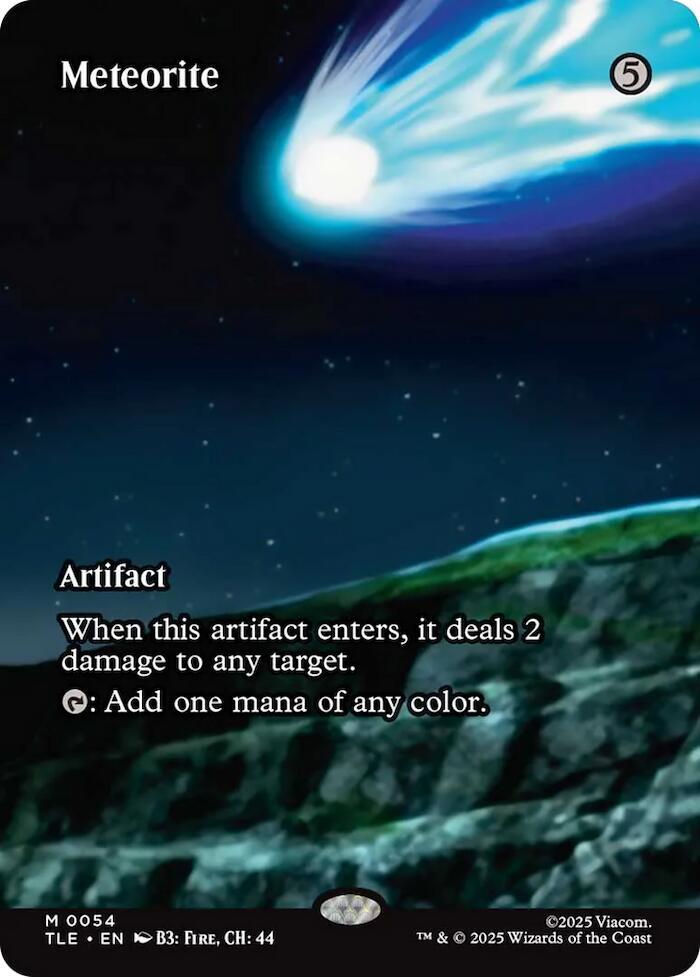 Meteorite (Borderless) 54 card from Avatar: The Last Airbender: Eternal-Legal