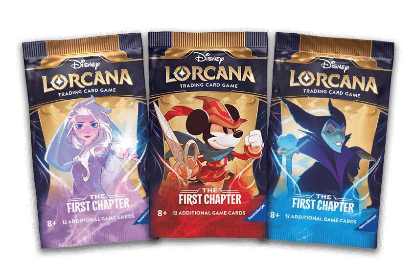 Disney Lorcana: The First Chapter Booster Pack Art Bundle [Set of 3] card from The First Chapter